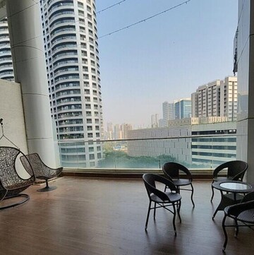 Staircase in 3 BHK Apartment at Enpar Lotus 101 Worli Residences, Kamala Mill – for Rent