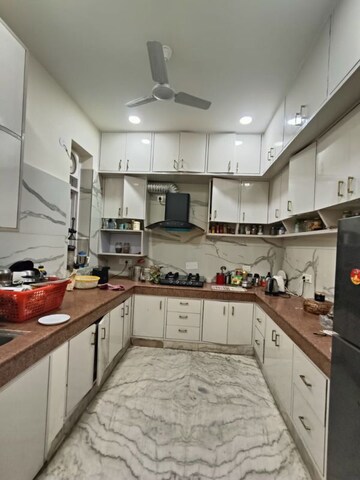 Kitchen in 4 BHK Builder Floor at Geetanjali Enclave – for Rent