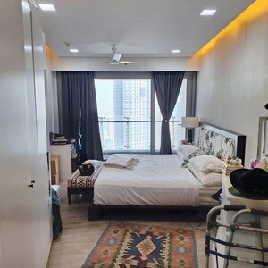 Living Room in 4 BHK Apartment at Lodha World Crest, Empire Mill – for Rent