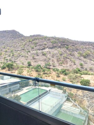 Balcony in 2 BHK Apartment at Mittal High Mont, Hinjewadi – for Rent