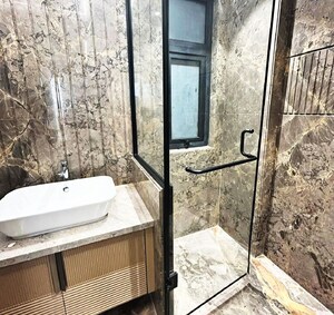 Bathroom in 4 BHK Builder Floor at Gulmohar Park – for Sale