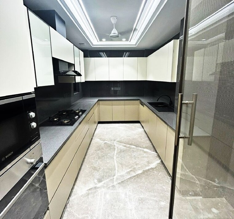 Kitchen, gulmohar park 4 Bedroom 2701 Sq.Ft. Builder Floor In Gulmohar Park Delhi 9800793