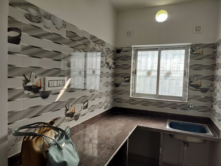 Kitchen, agarpara 2 Bedroom 800 Sq.Ft. Apartment In Agarpara Kolkata 9800810