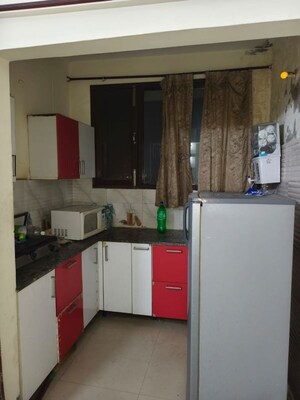 Kitchen in 1 BHK Builder Floor at City Of Dreams, KharaR-Banur Road – for Rent