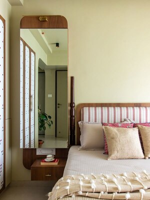 Bedroom in 2 BHK Apartment at Rustomjee Erika, Bandra East – for Rent