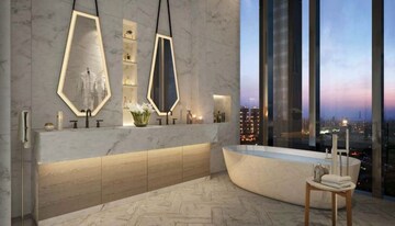 Building Lobby in 4 BHK Apartment at M3M Elie Saab, Sector 111 – for Sale