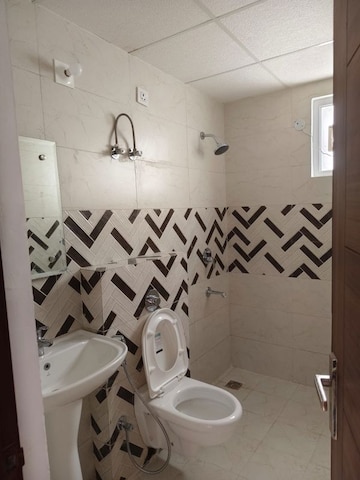 Bathroom in 1 RK Builder Floor at Sector 115 – for Rent
