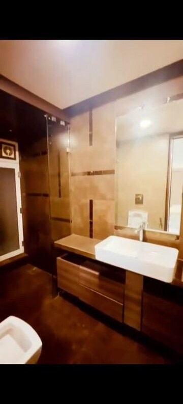 Bathroom in 3 BHK Apartment at Woodstock Apartments, Versova – for Rent
