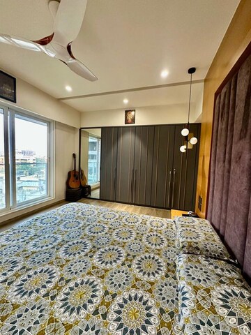 Bedroom in 4 BHK Apartment at Rustomjee 9 JVPD, Juhu – for Rent