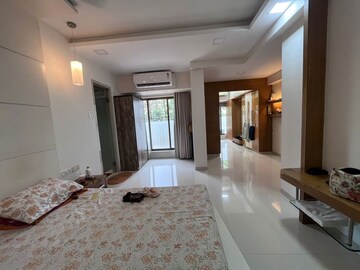 Living Room in 3 BHK Apartment at Gurukrupa Vyom, Juhu – for Rent