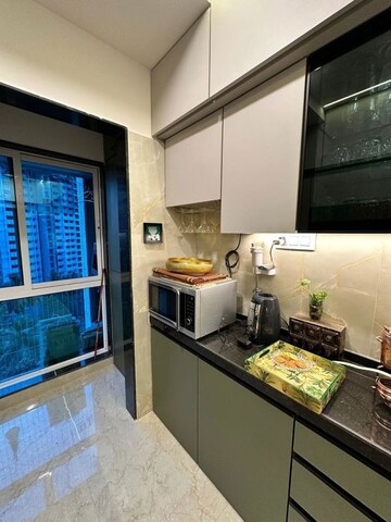 Kitchen in 2 BHK Apartment at Oxford Navrang Oasis, Goregaon West – for Rent