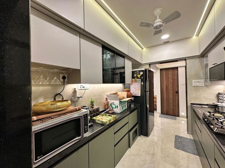 Kitchen, oxford-navrang-oasis 2 Bedroom 698 Sq.Ft. Apartment In Goregaon West Mumbai 9800852