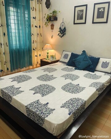 Bedroom in 3 BHK Apartment at Adani Ten BKC, Bandra East – for Rent
