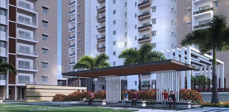 Exterior View, rajapushpa-regalia 3 Bedroom 1610 Sq.Ft. Apartment In Kokapet Hyderabad 9800863