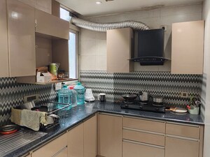 Kitchen in 3 BHK Apartment at Smart World Orchard, Sector 61 – for Rent