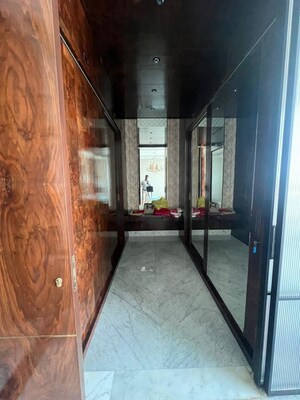 Building Lobby in 4 BHK Apartment at Ahuja Altus Towers, Worli – for Rent