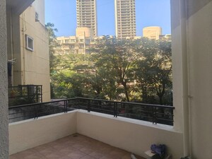 Balcony in 2 BHK Apartment at Prakriti Society, Baner – for Rent