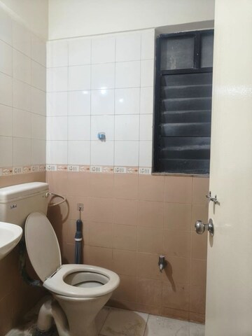 Bathroom in 2 BHK Apartment at Prakriti Society, Baner – for Rent
