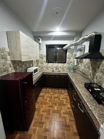 Kitchen in 2 BHK Builder Floor at DLF Exclusive Floors, Sector 53 – for Rent
