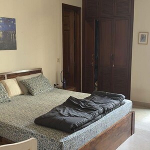 Bedroom in 4 BHK Builder Floor at Sarvodaya Enclave – for Sale