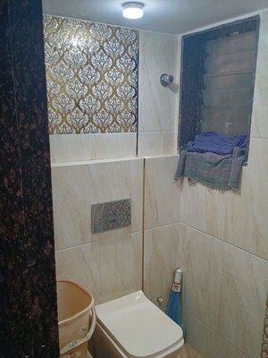 Bathroom in 2.5 BHK Apartment at Seawoods Sector 42a – for Sale
