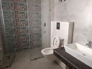 Bathroom in 2 BHK Apartment at Amrapali Heartbeat City, Sector 107 – for Rent