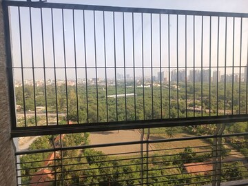 Balcony in 3 BHK Apartment at Amrapali Heartbeat City, Sector 107 – for Rent