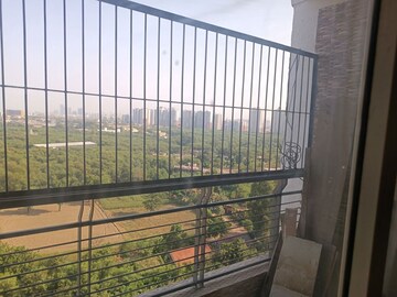 Balcony in 3.5 BHK Apartment at Amrapali Heartbeat City, Sector 107 – for Rent