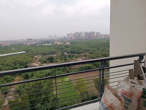 Balcony in 4 BHK Apartment at Amrapali Heartbeat City, Sector 107 – for Rent