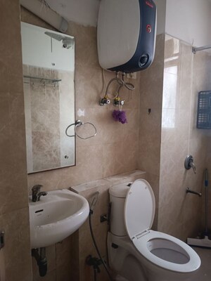 Bathroom in 3 BHK Apartment at Amrapali Heartbeat City, Sector 107 – for Sale