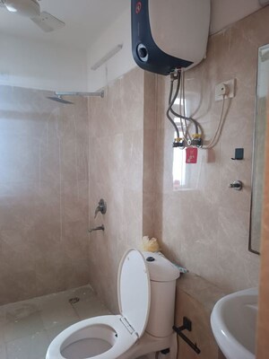 Bathroom in 3 BHK Apartment at Amrapali Heartbeat City, Sector 107 – for Sale