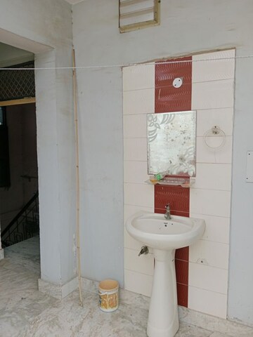 Bathroom in 1 BHK Builder Floor at Huda – for Rent