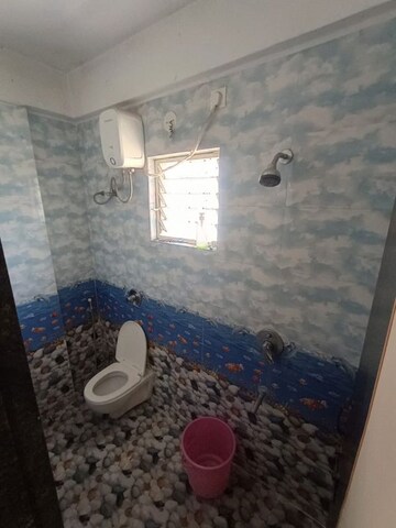 Bathroom in 1 RK Independent House at 4 Star City, Hinjewadi – for Rent