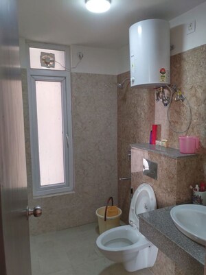 Bathroom in 2.5 BHK Apartment at South City – for Rent