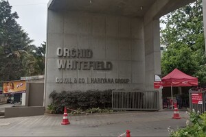 2 BHK Apartment – Exterior View View at Goyal and Co Orchid Whitefield, Whitefield - for Rent