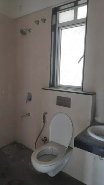 Bathroom in 1 BHK Apartment at Sheth Avante, Kanjurmarg West – for Rent