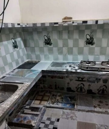 Kitchen in 1 RK Independent House at Aliganj – for Rent
