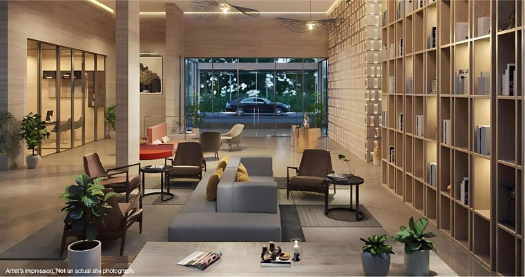 Team Area, godrej-woods-evergreen 2 Bedroom 1255 Sq.Ft. Apartment In Sector 43 Noida 9801167