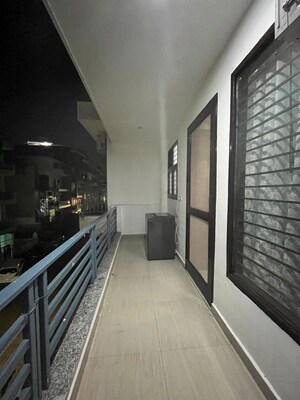 Balcony in 3 BHK Builder Floor at Ansal Sushant Apartments, Sushant Lok I – for Rent