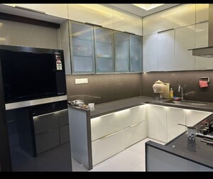Kitchen in 4 BHK Apartment at Sheth Avalon, Laxmi Nagar – for Sale
