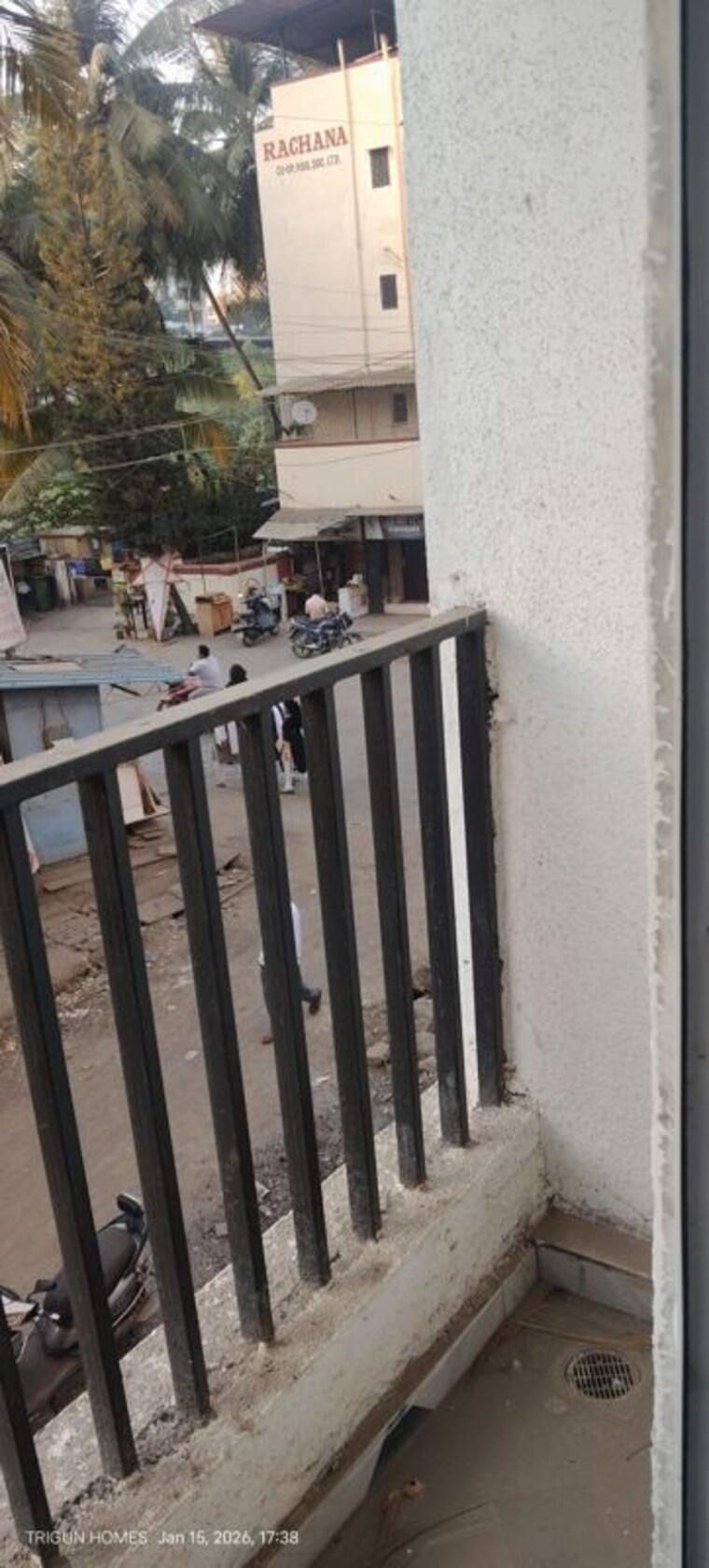 Balcony, smith-towers 2 Bedroom 710 Sq.Ft. Apartment In Nalasopara West Palghar 9801283