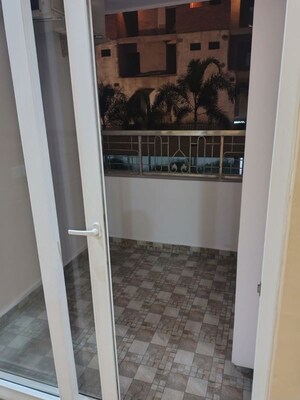 Balcony in 2 BHK Apartment at MI Riviera Residency, Gomti Nagar – for Rent