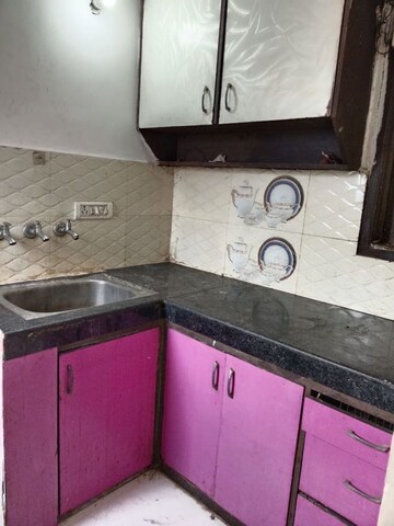 Kitchen in 1 BHK Builder Floor at Govindpuri – for Rent