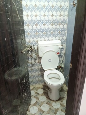 Bathroom in 1 BHK Builder Floor at Govindpuri – for Rent