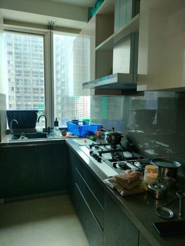 Kitchen in 2 BHK Apartment at Indiabulls Blu, Worli – for Rent
