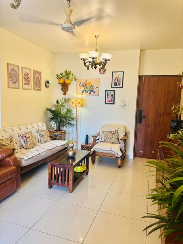 Living Room, paranjape-schemes-yuthika 2 Bedroom 1186 Sq.Ft. Apartment In Baner Pune 9801512