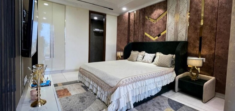 Bedroom, the-suman-marvelous 3 Bedroom 1745 Sq.Ft. Apartment In Ramgarh Bhudda Zirakpur 9801544