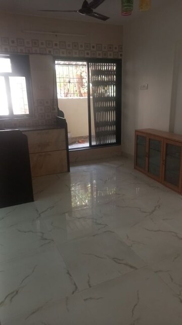 Living Room in 1 BHK Apartment at Vardhman Vatika, Majiwada – for Rent