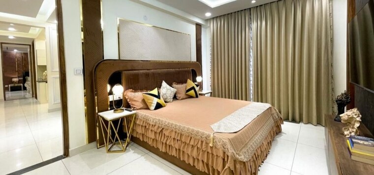 Bedroom, the-suman-marvelous 3 Bedroom 1745 Sq.Ft. Apartment In Ramgarh Bhudda Zirakpur 9801571