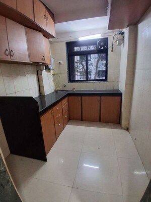 Kitchen in 1 BHK Apartment at Dharti CHS Tilak Nagar, Tilak Nagar – for Rent